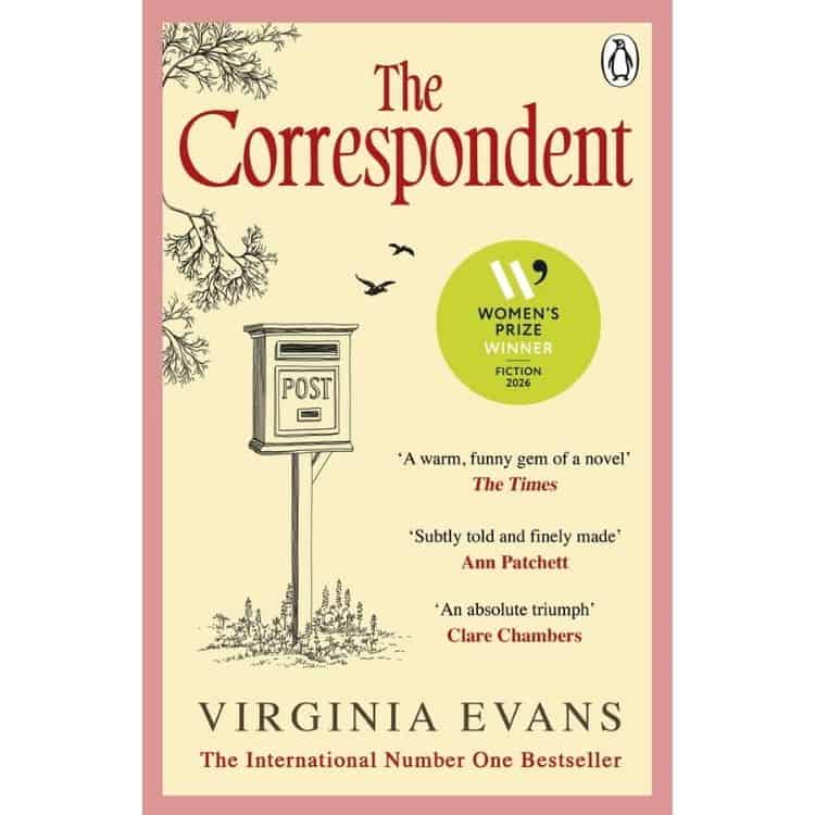 The Correspondent by Virginia Evans book cover.