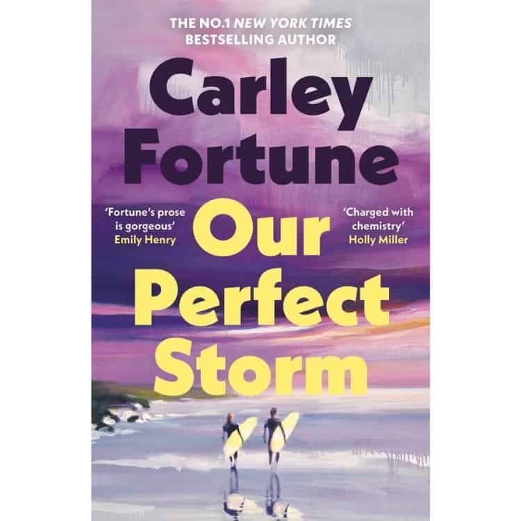 Our Perfect Storm by Carley Fortune book cover.