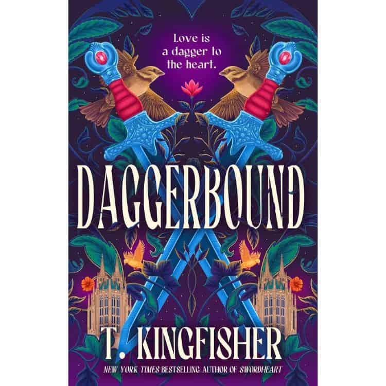 Daggerbound by T. Kingfisher book cover.