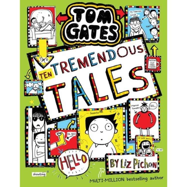 Tom Gates: Ten Tremendous Tales by Liz Pichon book cover.