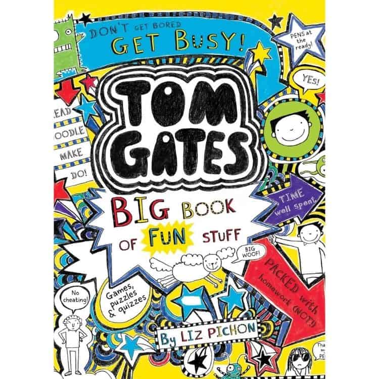 Tom Gates: Big Book of Fun Stuff by Liz Pichon book cover.