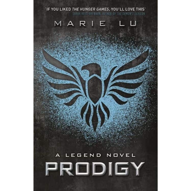 Prodigy by Marie Lu book cover.