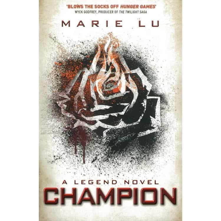 Champion by Marie Lu book cover.