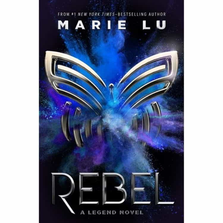 Rebel by Marie Lu book cover.