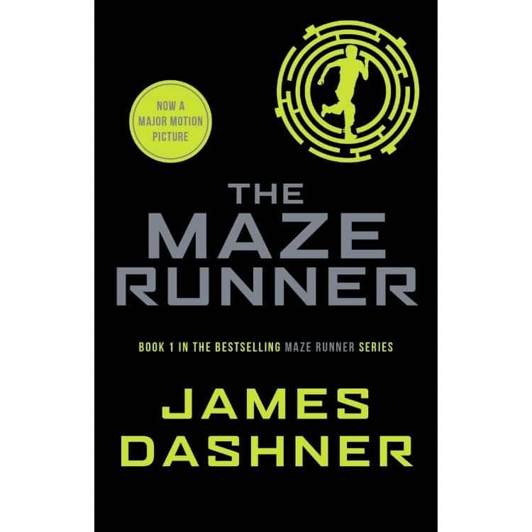 The Maze Runner by James Dashner book cover.