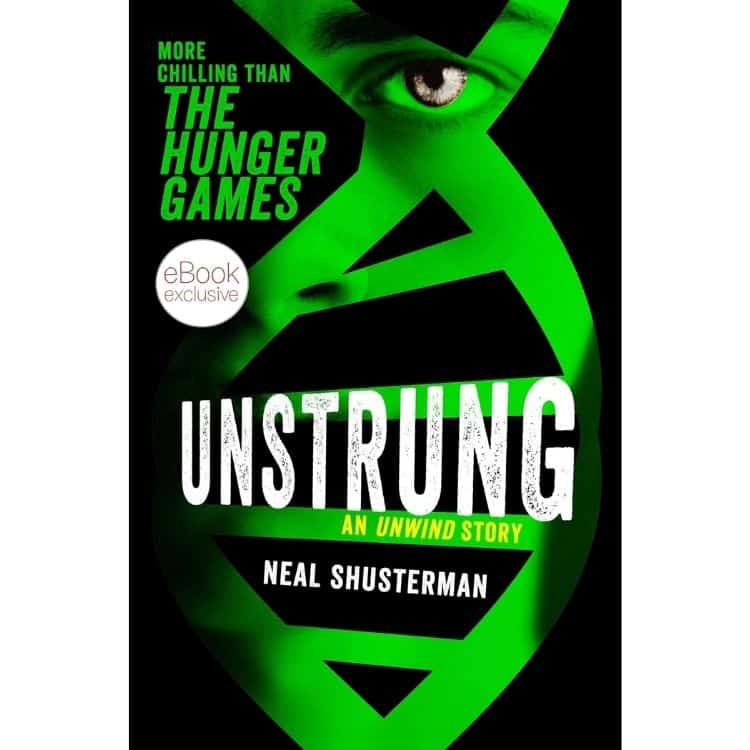 UnStrung by Neal Shusterman book cover.