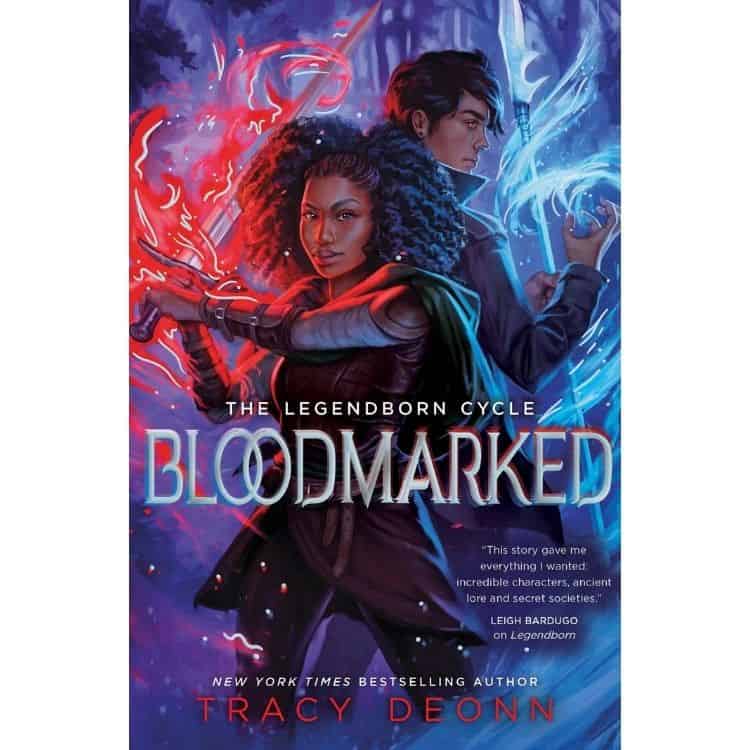 Bloodmarked by Tracy Deonn book cover.