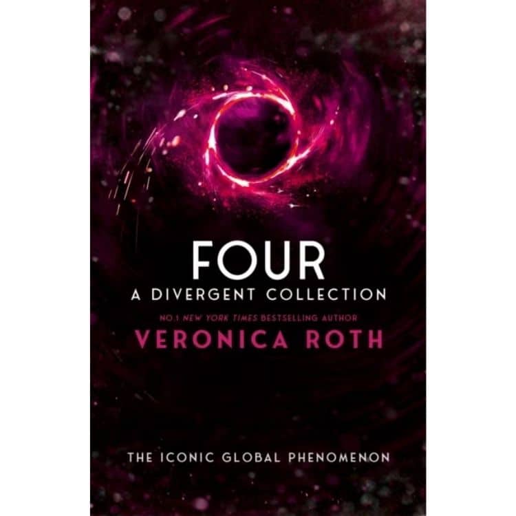 Four: A Divergent Collection by Veronica Roth book cover.
