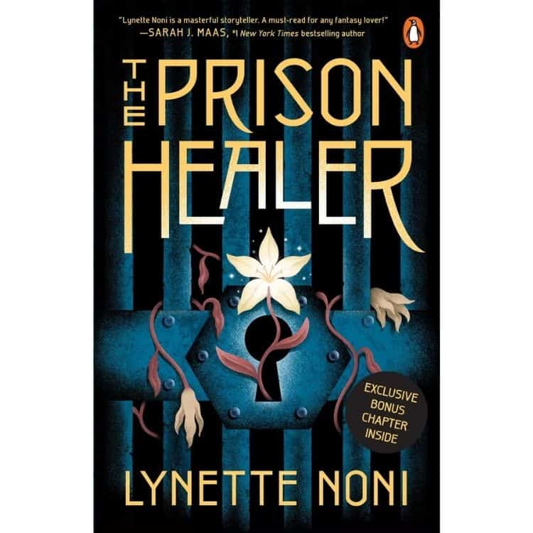 The Prison Healer by Lynette Noni book cover.