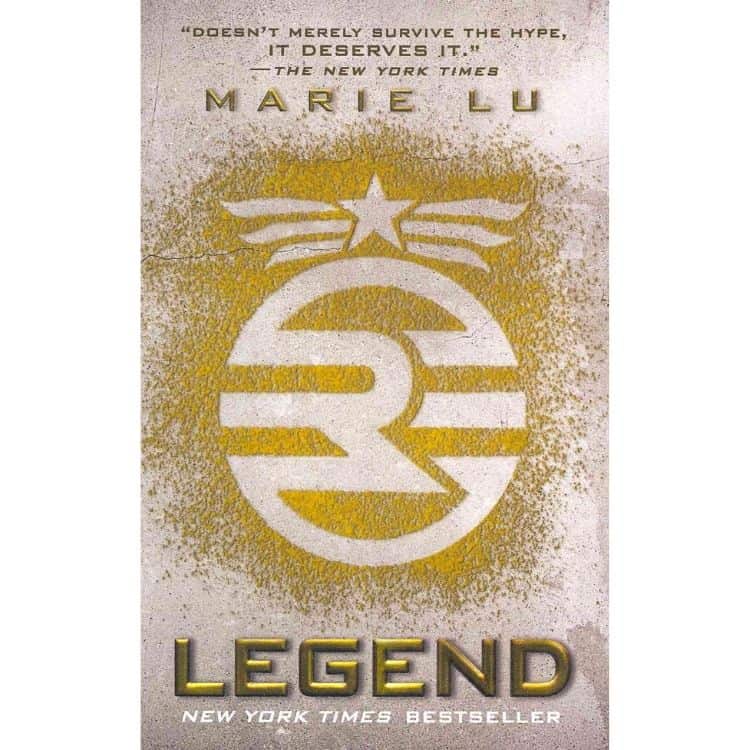 Legend by Marie Lu book cover.