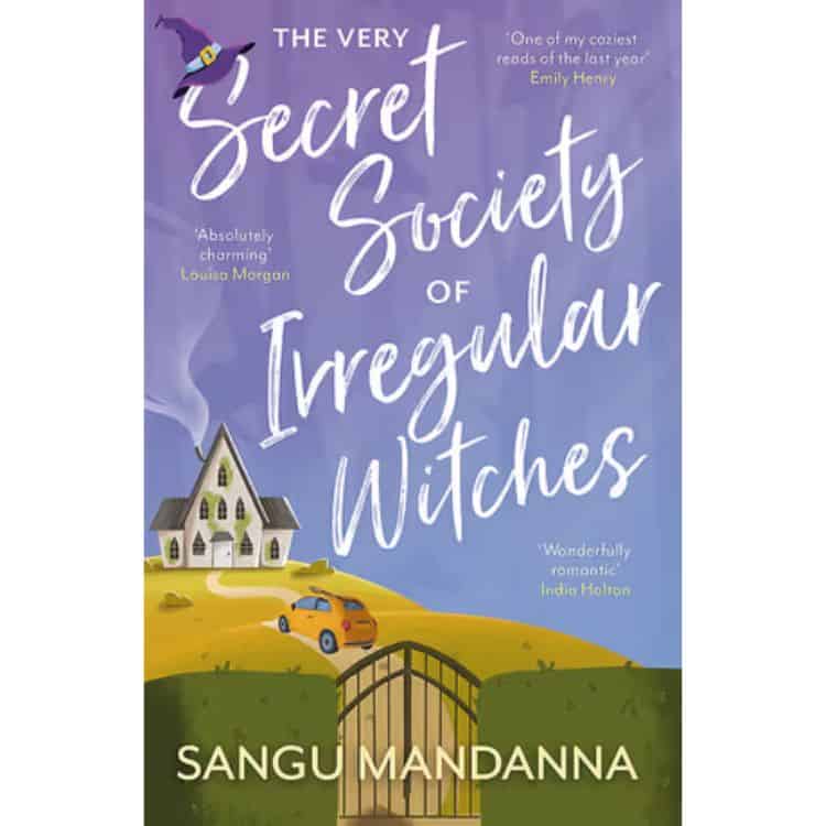 The Very Secret Society of Irregular Witches b Sangu Mandanna book cover.