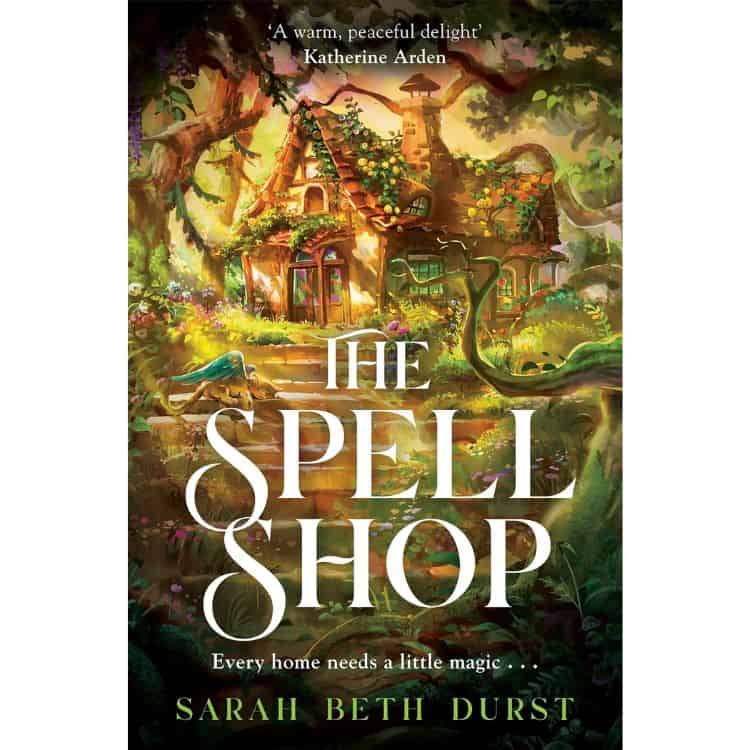The Spell Shop by Sarah Beth Durst book cover.