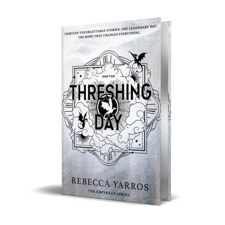 Threshing Day by Rebecca Yarros book cover.