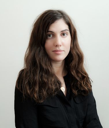 Author Nicole Flattery's author photo, picturing her against an off-white background.