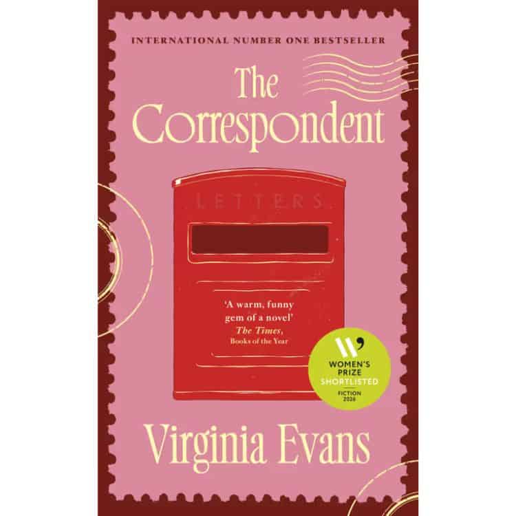 The Correspondent by Virginia Evans book cover.